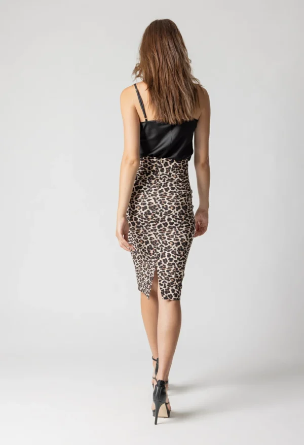 Μίντι φούστα animal print Desiree - 02.41009 - Image 3