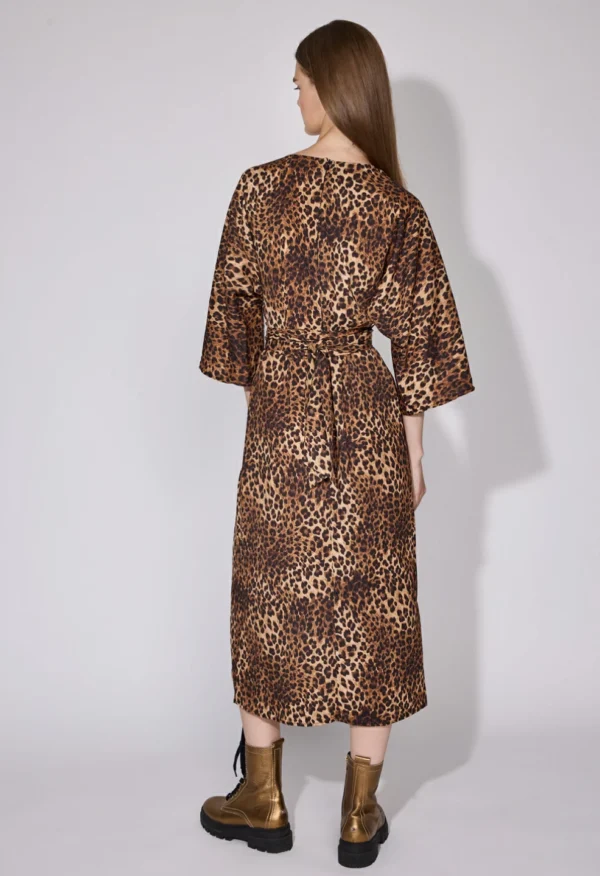 Φόρεμα κρουαζέ animal print  Desiree - 08.41072 - Image 3