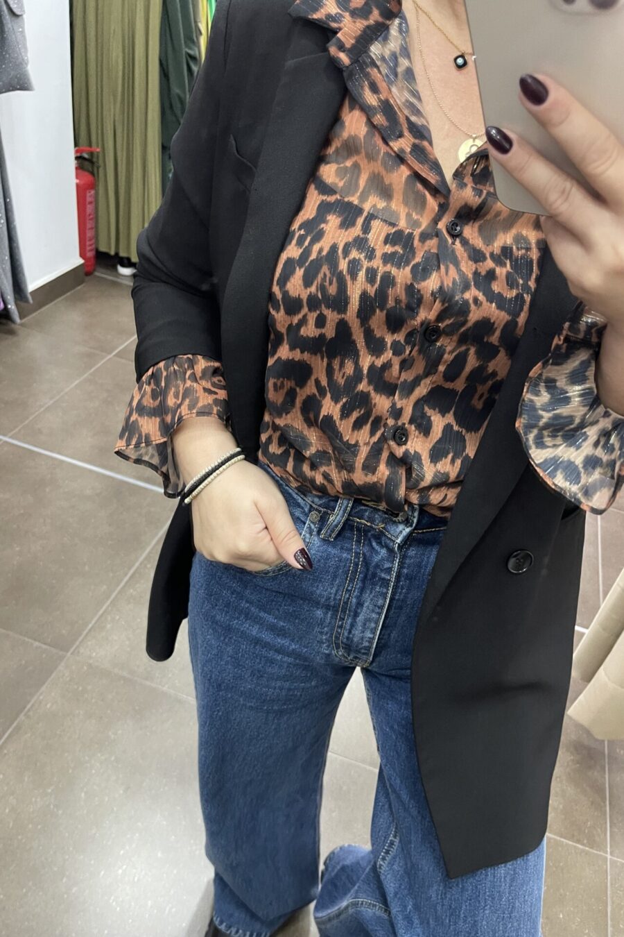 Παντελόνα τζιν ψηλόμεση Back 2 jeans - 2B2