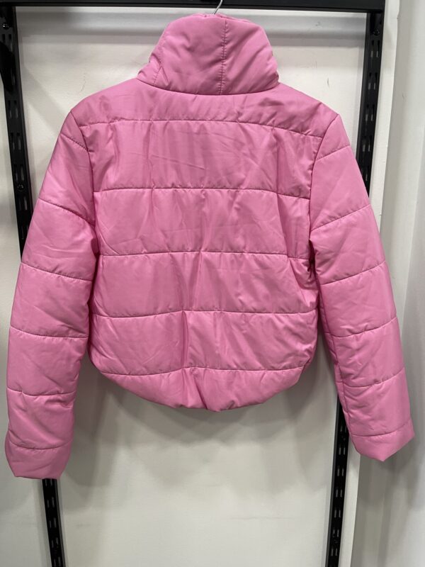 Bomber μπουφάν με λάστιχο στο τελείωμα White 22 – TR0110W - Image 3