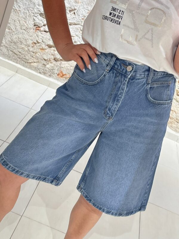 Τζιν βερμούδα Back2Jeans - K1