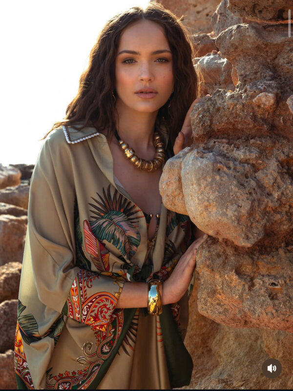 Φόρεμα boho στράπλες We Coss - 2029 - Image 3