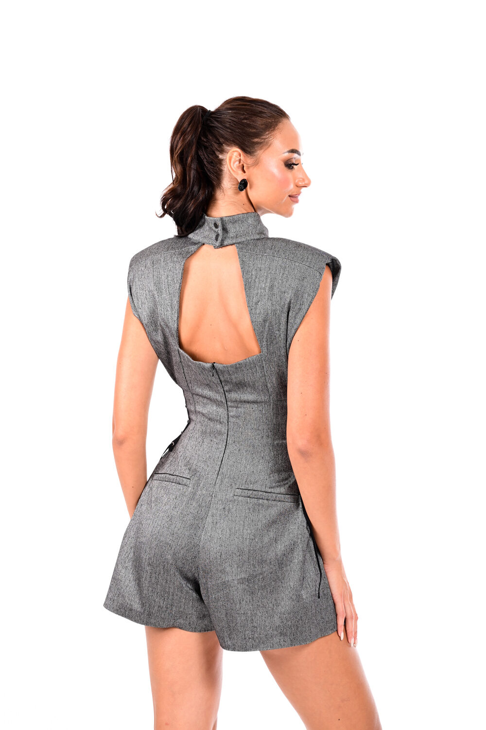 Ολόσωμο Φορμάκι με δέσιμο στη μέση - We Coss - 6001 - Image 3