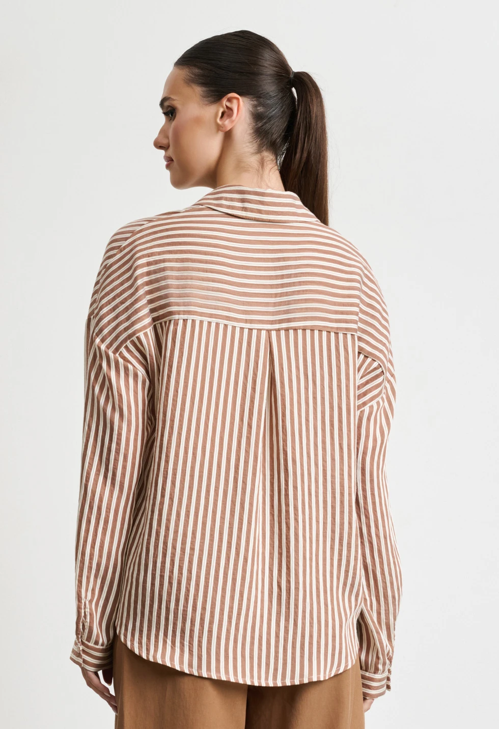 Πουκάμισο ριγέ με γιακά Desiree - 0944002 - Image 3