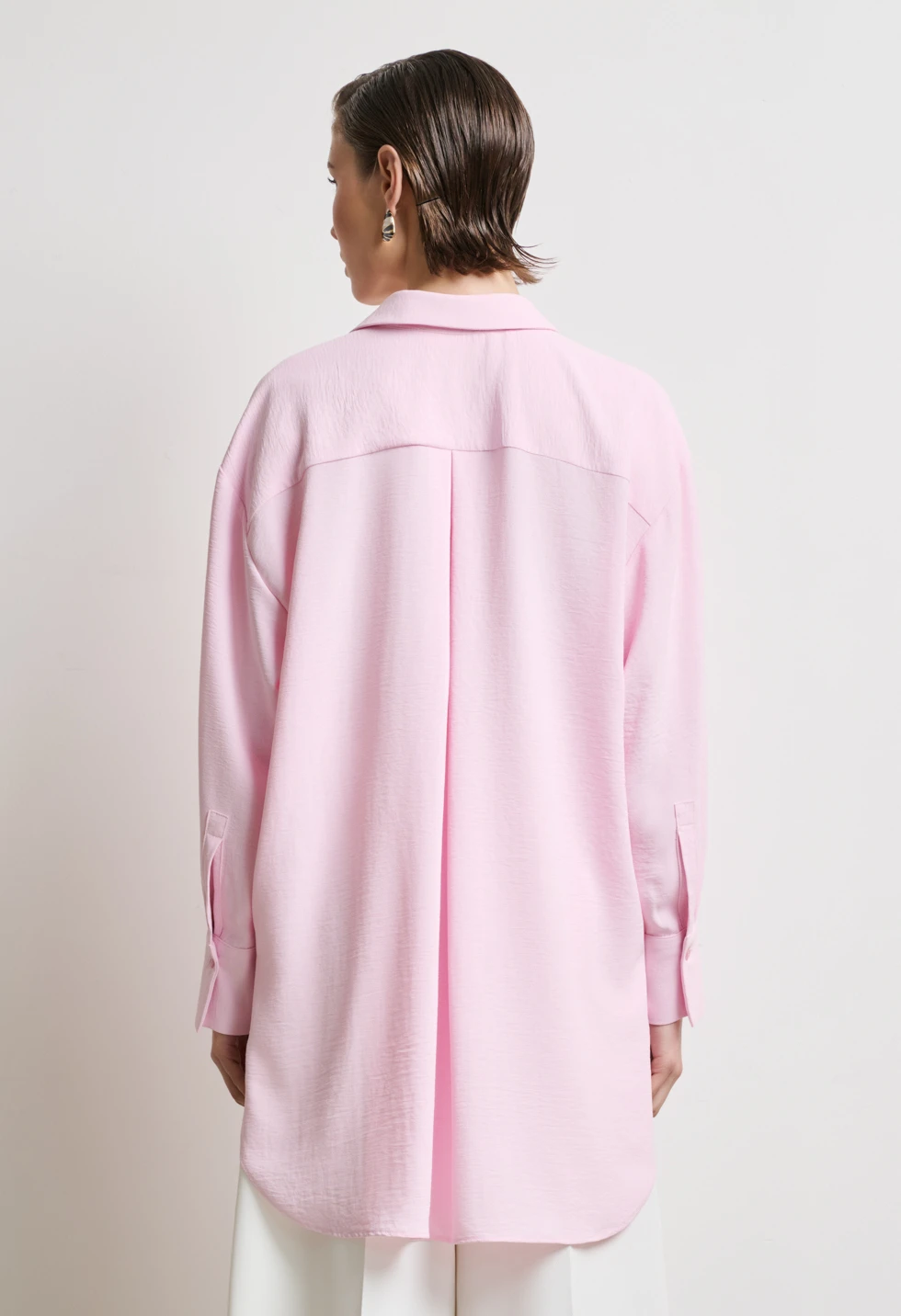 Πουκαμίσα μακρυά σε oversize γραμμή - Desiree - 0944007 - Image 6